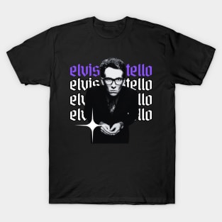 Elvis costello x 70s retro T-Shirt